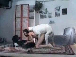 This kinky person has long legs and high libido for animals